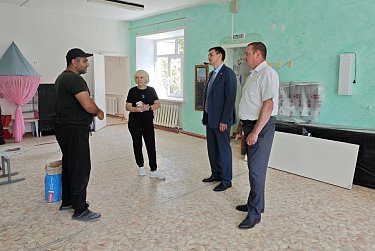 В детском саду «Березка» Сакмарского района идет капремонт